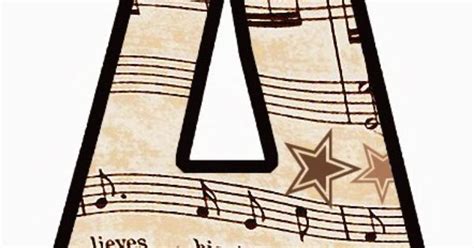 Alfabet amb partitura musical. | ABECEDARIS I LLETRES ...