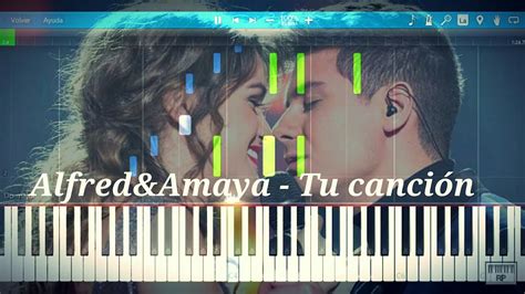 Alfred & Amaia   Tu canción  Eurovisión 2018  | Piano ...
