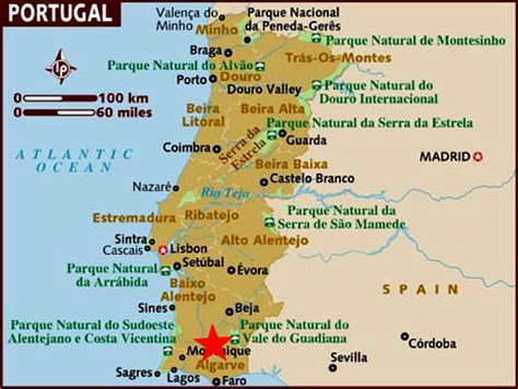 Algarve  Portugal  Información de interés y mapa