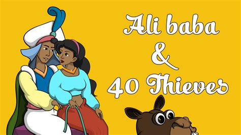 AliBaba And The Forty Thieves Cartoon FULL Fairy Tales ...