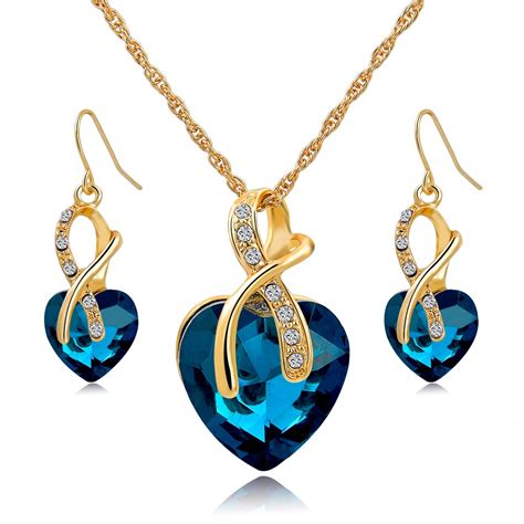 Aliexpress.com : Buy Gift! Gold Plated Jewelry Sets For ...