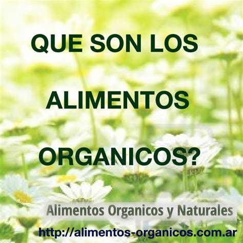 Alimentos Orgánicos   Alimentos Organicos y Naturales