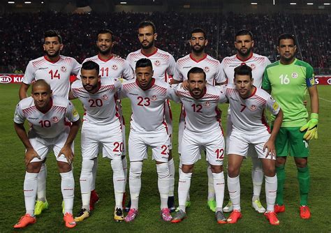 Alineación de Túnez en el Mundial 2018: lista y dorsales ...