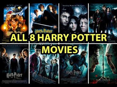All 8 Harry Potter Movies Playing All at Once   YouTube