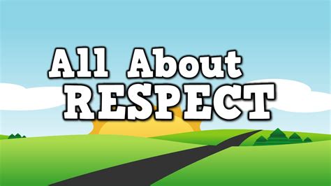 ALL ABOUT RESPECT! song for kids about showing respect ...