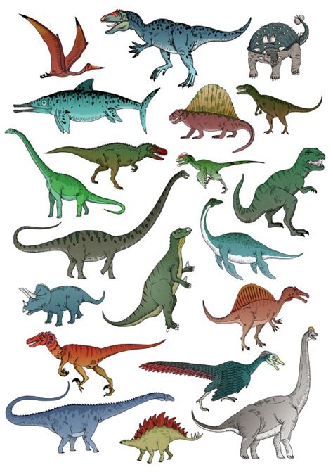 All Dinosaurs Names And Pictures 2016