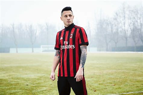 All New AC Milan 17 18 Kit Font Released   Footy Headlines