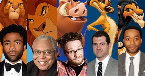 All Star Cast Lineup for Live Action  The Lion King ...