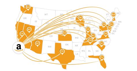 All US Amazon FBA Warehouse Address Details Distribution ...