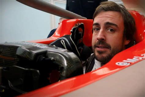 Alonso prueba su asiento para el McLaren Renault de 2018