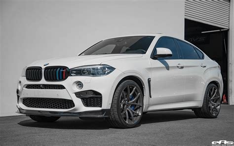 Alpine White BMW X6 M With AC Schnitzer, Akrapovic, RKP ...