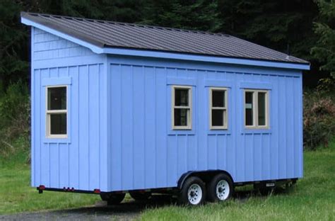 Alsek: mini casa sobre ruedas, fabricada por Oregon Cottage