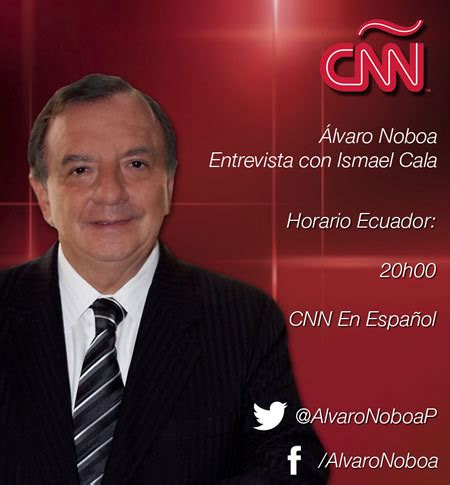 Alvaro Noboa en CNN Español, hoy en vivo