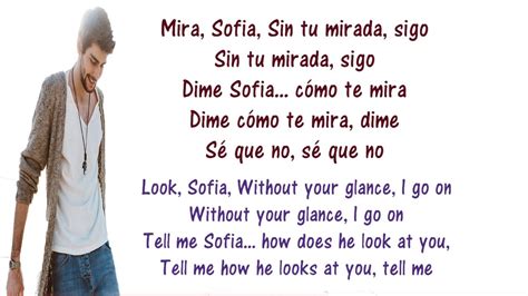 Alvaro Soler   Sofia Lyrics English and Spanish ...