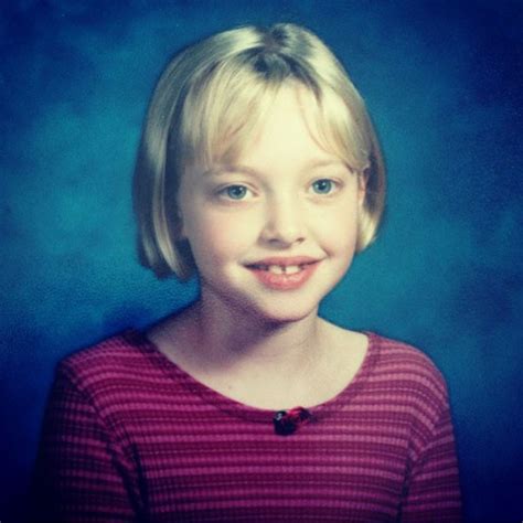 Amanda Seyfried posta foto de sua infância   GLAMOUR ...