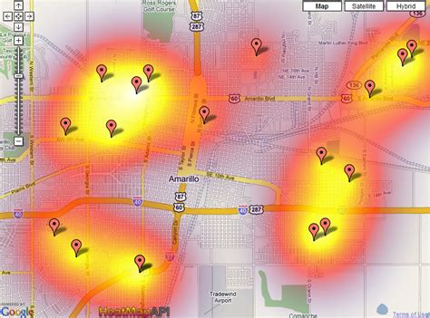 Amarillo Crime Shooting Map | SpotCrime   The Public s ...