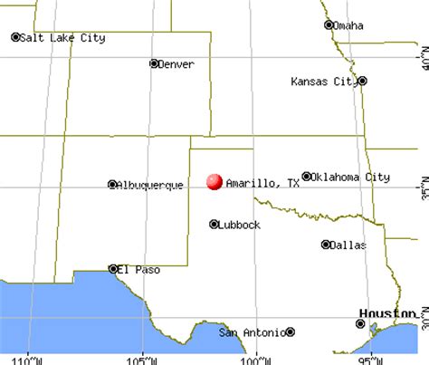 Amarillo Texas Map | World Map 07
