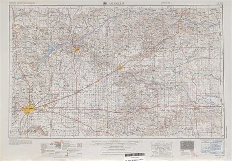 Amarillo topographic maps, TX   USGS Topo Quad 35100a1 at ...