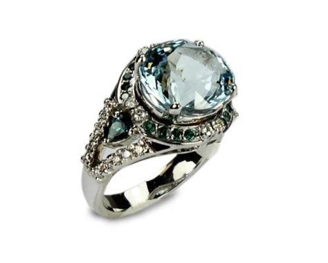 Amazon.com: Aquamarine Ring: Jewelry | engagement rings ...