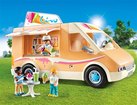 Amazon.com: PLAYMOBIL Ice Cream Truck: Toys & Games