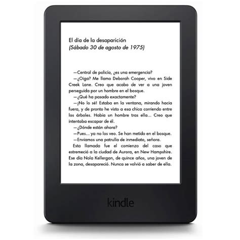 Amazon Kindle, nuevo libro electrónico con pantalla táctil ...
