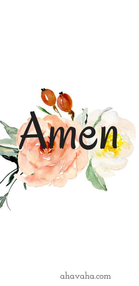 Amen Themed Christian Wallpapers | Ahavaha