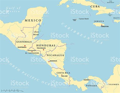 America Central Mapa Interactivo : Wall HD 2018