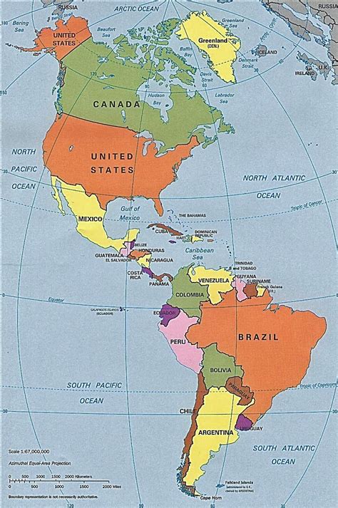 América: De Norte a Sur, muchos cambios en el mapa » El ...