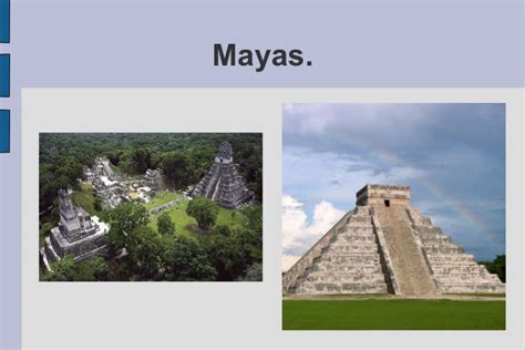 América Precolombina: Mayas, incas y aztecas.