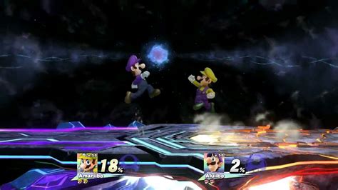 amiibo Battle: Mario vs. Luigi | Super Smash Bros. for Wii ...