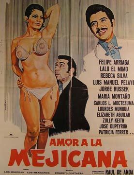 Amor a la Mejicana. Movie poster. Cartel de la Película ...