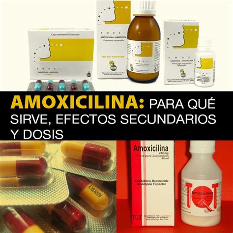 Amoxicilina: Para Qué Sirve, Efectos Secundarios Y Dosis ...