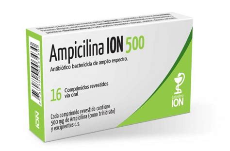 Ampicilina   Saludisima Medicamentos