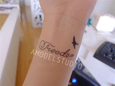 AMS Accessories: Freedom Tattoo Sticker