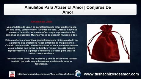 Amuletos Para Atraer El Amor | Conjuros De Amor   YouTube