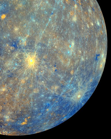 An Enhanced Image of Planet Mercury   NASA