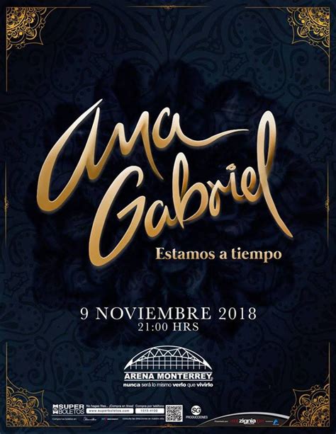 Ana Gabriel Concierto Monterrey