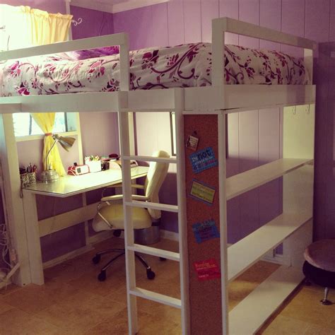 Ana White | Teen Loft Bed   DIY Projects