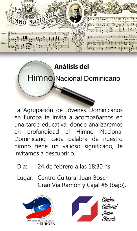 Análisis del Himno Nacional Dominicano   Centro Cultural ...