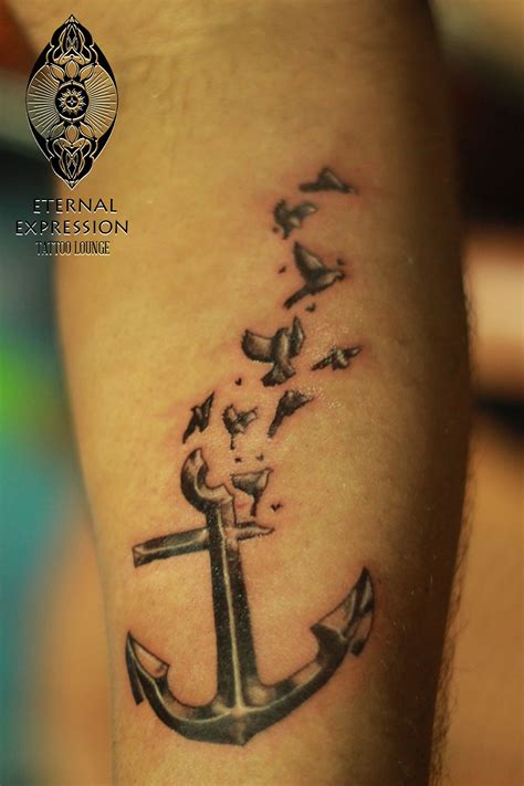 Anchor Birds Freedom Tattoo | Freedom tattoos, Piercing ...
