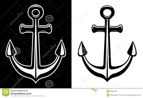 Anchor stock illustration. Illustration of cruise, marine ...
