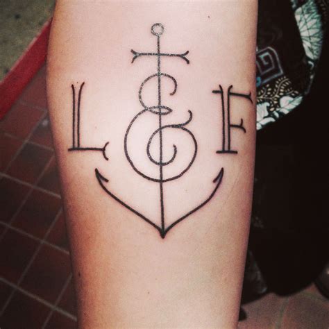 Anchor Tattoo... L&F for my girls | BORN FOR INK ...