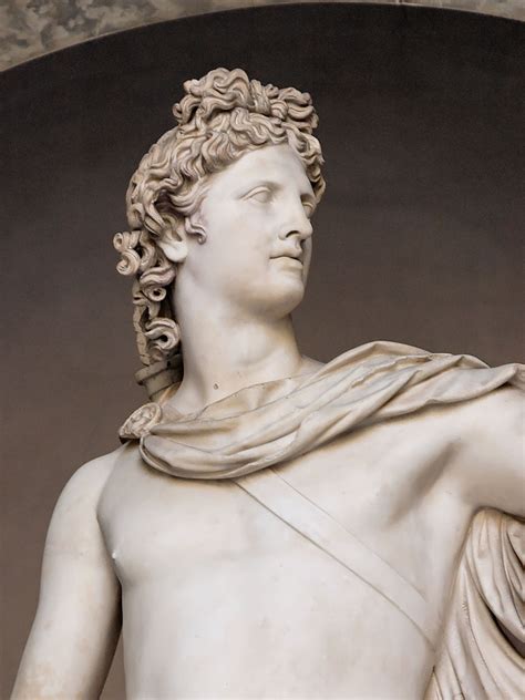 Ancient Roman sculpture, Belvedere Apollo, ca. 130–140 AD ...