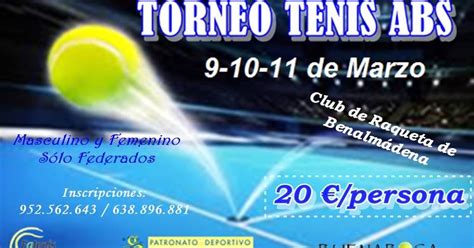 andatenis: Torneo de Tenis ABS Club Raqueta de ...