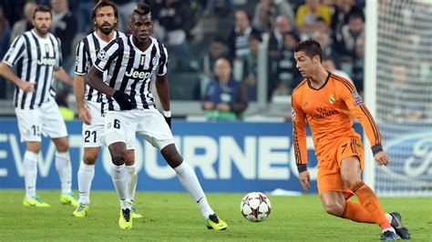 Andrea Pirlo Paul Pogba Juventus Cristiano Ronaldo Real ...