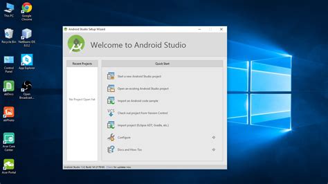 Android er: Install Android Studio on Windows 10