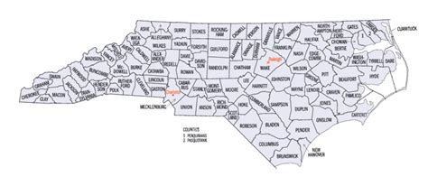 Anexo:Condados de Carolina del Norte   Wikipedia, la ...