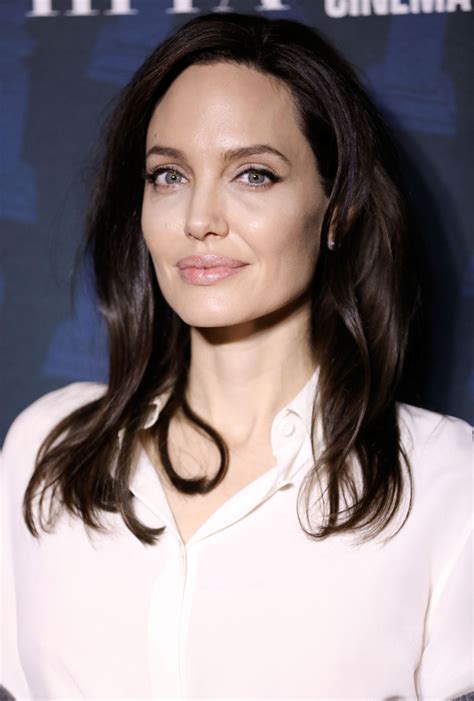 ANGELINA JOLIE at Golden Globe Foreign Language Nominees ...