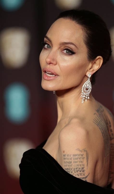 Angelina Jolie BAFTA 2018 | angelina | Pinterest ...