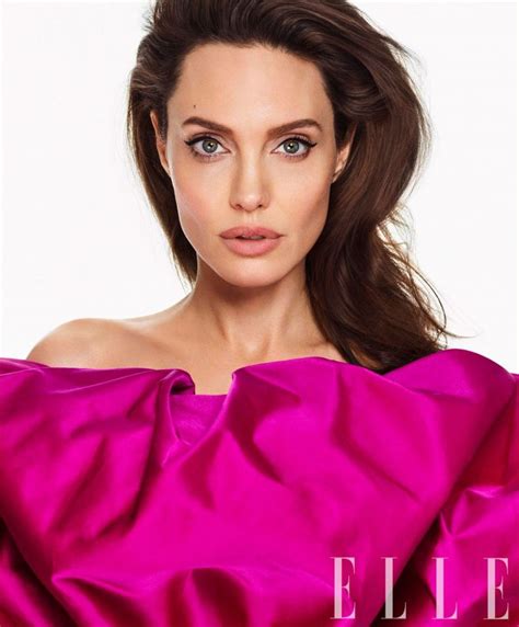 Angelina Jolie   Photoshoot for ELLE March 2018